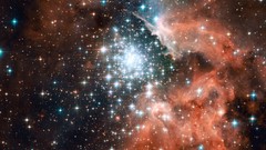 Stars Hubble cluster outer space