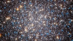 Stars Hubble cluster outer space