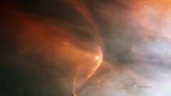 Stars Hubble nebulae outer space Orion