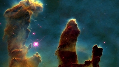 Stars Hubble Pillars of