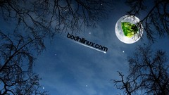 Stars moon Linux Bodhi Linux