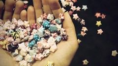 Stars origami papercraft