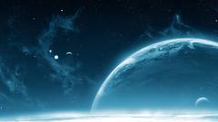 Stars planets nebulae moons