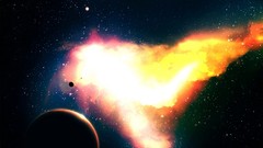 Stars planets outer space cosmic cosmic planets