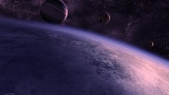 Stars planets science fiction galaxies outer space qauz