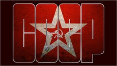 Stars red Flags dark red CCCP Russian flags urss Soviets