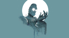 Stars Robots moon The