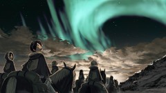 Stars sky Anime Aura anime girls mikasa ackerman shingeki no 