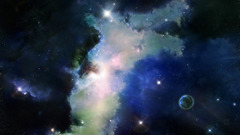 Stars Space nebula cloud