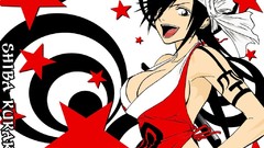 Stars spirals bandana bleach huge boobs Shiba Kuukaku