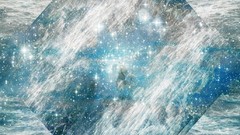 Stars squares outer space spiritual cosmic