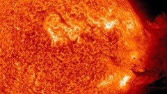Stars sun fire flash outer space solar flares