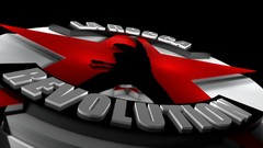 Stars text design 3d revolution logos 3D renders c4d LA ROCCA