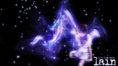 Stars text purple serial