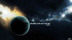 Stars UFO planets nebulae galaxies outer space Photo 