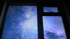 Stars window panes