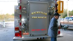 Station fire trucks firefighter