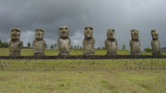 Statues Easter Island moai