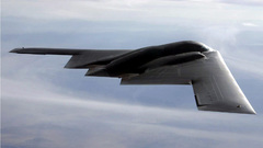 Stealth bomber planes B-2