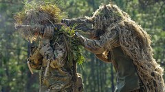 Stealth snipers sniper rifles ghillie suit Ghillie