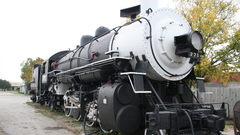 Steam trains outdoors vehicles