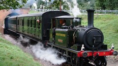 Steamer vintage trains