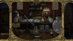 Steampunk laboratory digital art