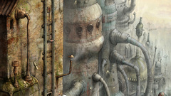 Steampunk machinarium