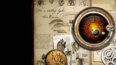 Steampunk researcher antiquarian