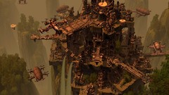 Steampunk technics fantasy art