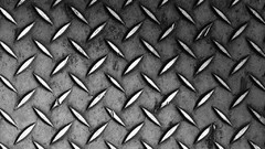 Steel grayscale diamond plate