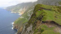 Steep Sea vegetation caost