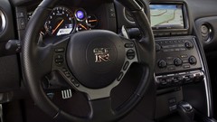 Steering wheel car interiors Nissan GT-R R35