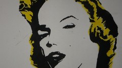 Stencil Marilyn Monroe