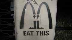 Stencil World Trade Center