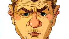 Steven Gerrard soccer artwork character illustration