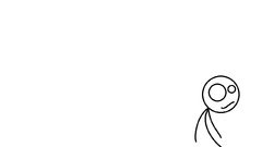 Stick figures line drawing