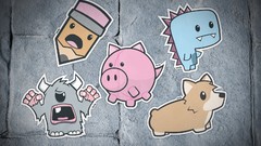 Sticker artwork blo0p