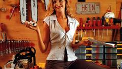 Stihl girl advertisement Tools