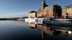 Stockholm skyscapes cities