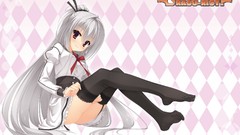 Stockings anime girls seifuku dracu-riot thigh highs riots owen 