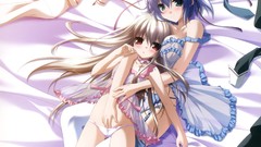Stockings touching ecchi yuri minori chikotam Eden Shion 