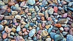 Stones macro pebbles