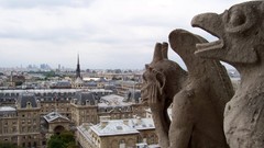 Stones old ancient sculptures Gargoyles