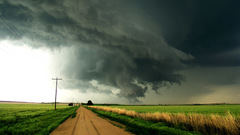 Storm roads skyscapes