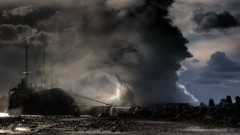 Storm sevastopol Sea