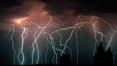 Storm weather Lightning