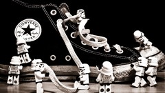 Stormtroopers Shoes Converse lego