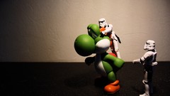Stormtroopers yoshi ride miniature