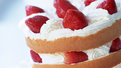 Strawberry cake strawberrycake Food
